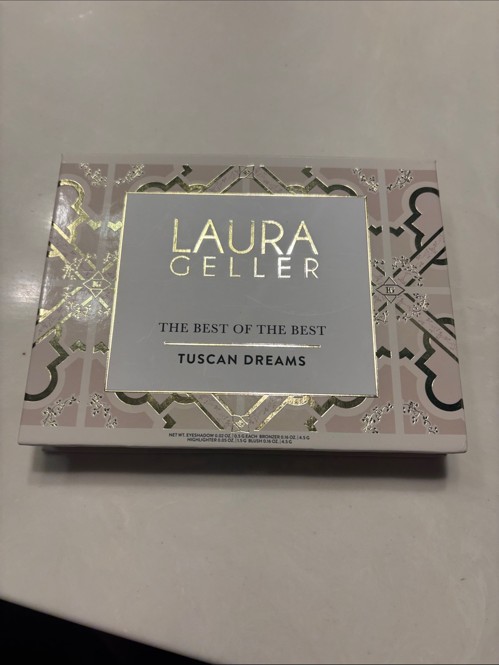 Unopened Laura Geller Tuscan Dreams Palette - The Best of the Best